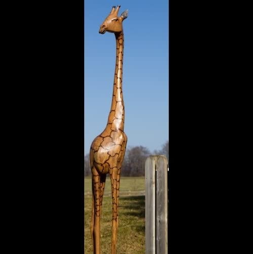 Afrika Deko Holzgiraffe Samia ca 210 cm